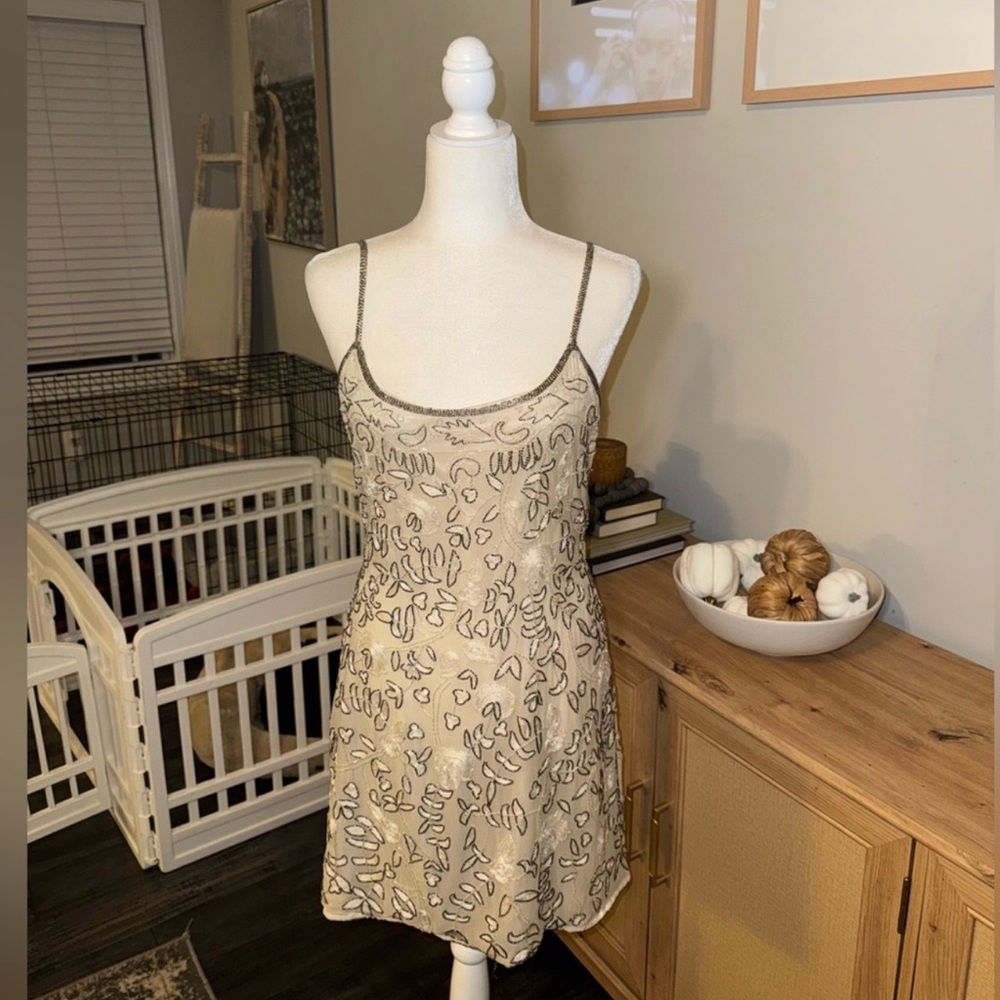 Adrianna Papell Evening Embellished Mini Dress size 6